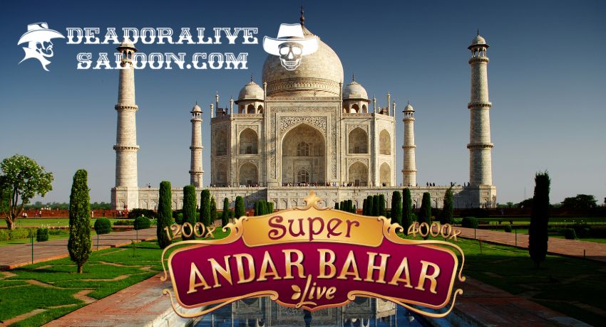 Andar Bahar is the most popular online casino table card game in India of 2024 pictured.