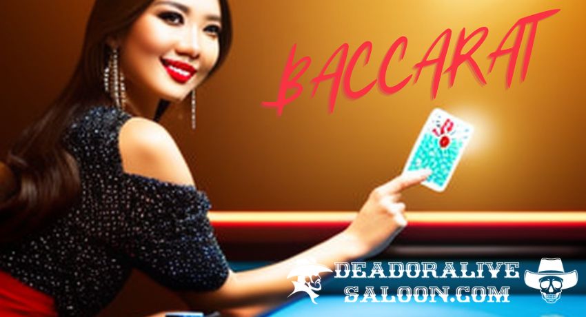 Baccarat is the most profitable online casino table card game in India of 2024 pictured.