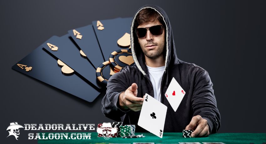 Poker is arguably the most popular online casino table card game of 2024 pictured.