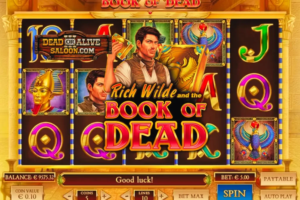 Book of Dead slot by Play n GO