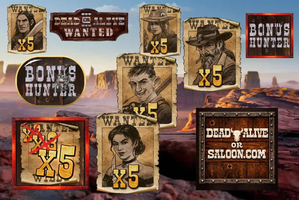 Bounty Hunter Wild sammelt Multiplikatoren von Wanted Wilds in Dead or Alive 3